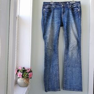 Miss Me Mid Rise Bootcut Jeans Sz 31